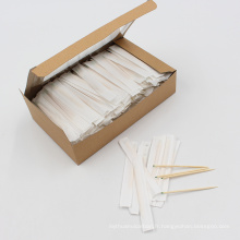 Cure-dents écologiques naturels en bambou, papier individuel emballé